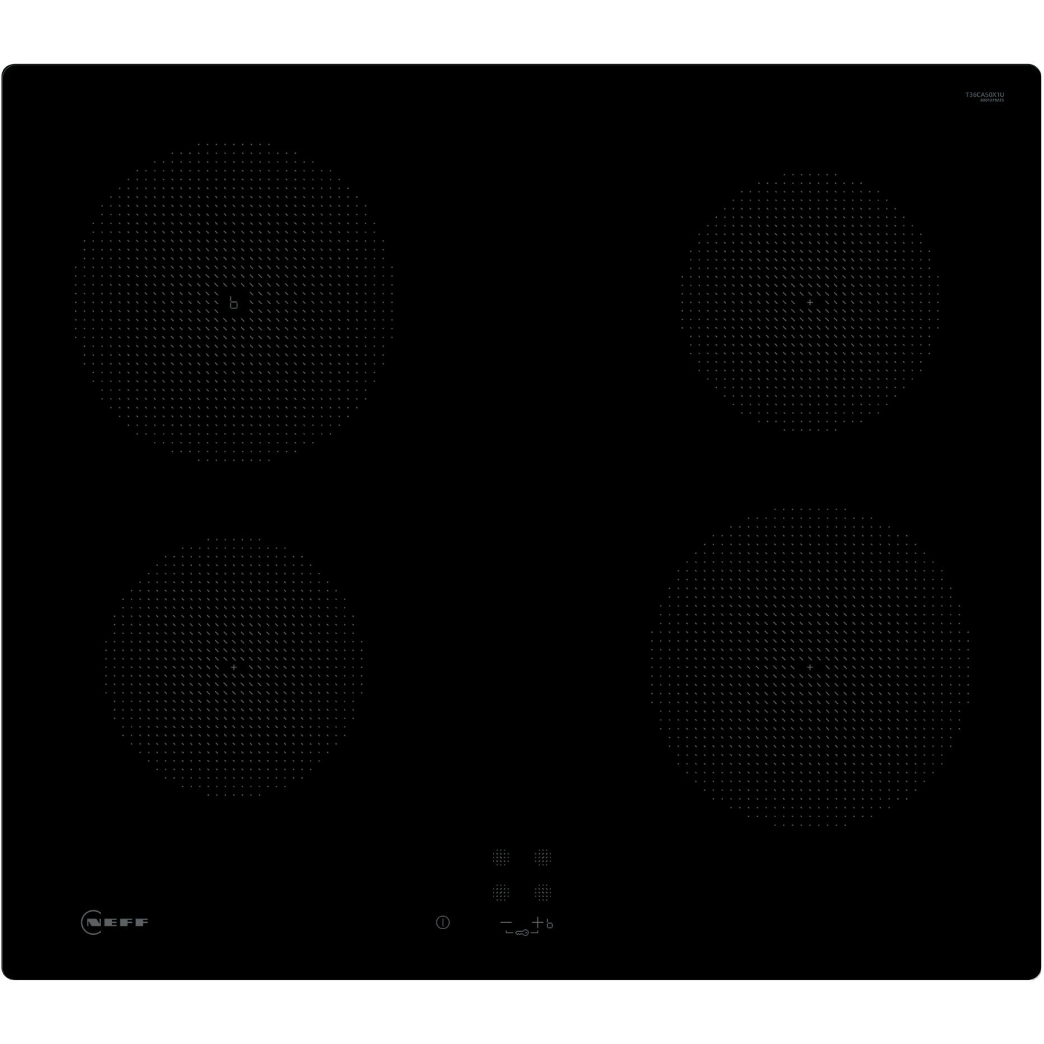 Neff 'N30' Induction hob, 60 cm, Black, 13 Amp Plug In Model full image