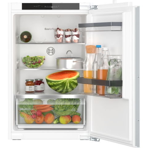 Bosch Series 4, Built-in larder fridge, 88 x 56 cm, flat hinge