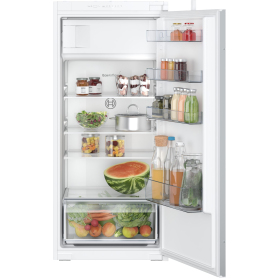 Bosch Series 2, Built-in fridge with freezer section, 122.5 x 56 cm, sliding hinge - 0