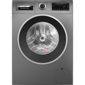 Bosch Series 6, Washer dryer, 10.5/6 kg, 1400 rpm, Graphite