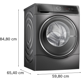 Bosch Series 8 i-Dos WNC254ARGB Wifi Connected 10.5Kg / 6Kg Washer Dryer with 1400 rpm - Graphite