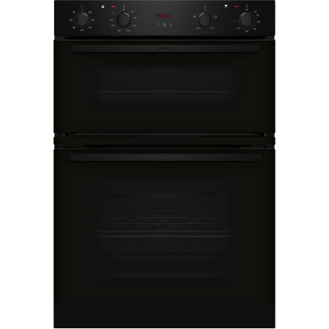 Neff U1DCC0AK3B Built In Double Electric Oven - Black