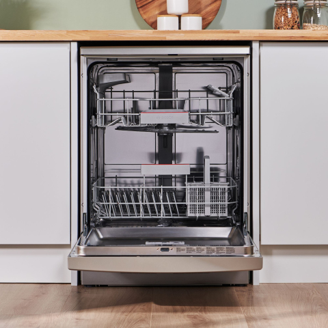 Bosch Series 4, Free-standing dishwasher, 60 cm, Brushed steel anti-fingerprint