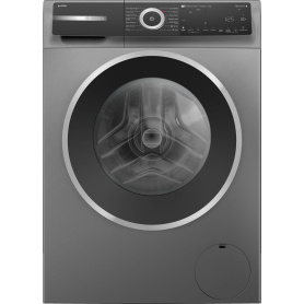 Bosch Series 6, Washing machine, front loader, 10 kg, max. 1400 rpm, Cast iron grey