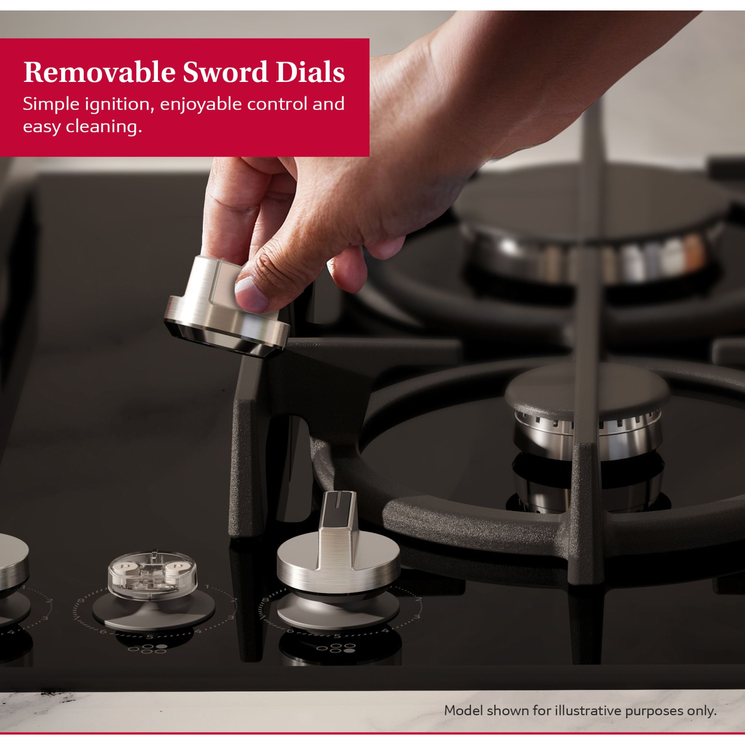 Neff N70, Gas hob, 75 cm, Stainless steel full image
