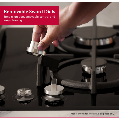 Neff N70, Gas hob, 75 cm, Stainless steel