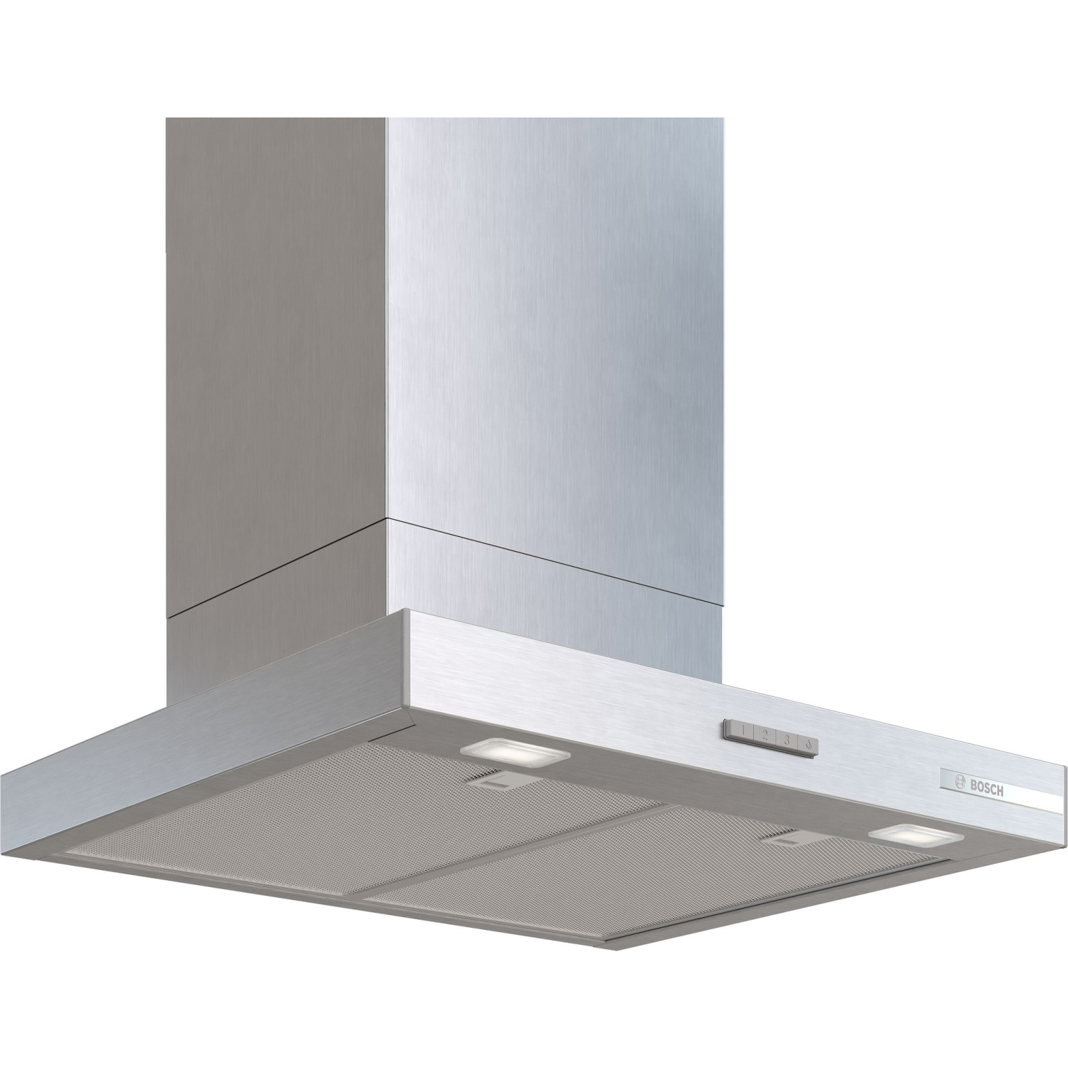 Bosch DWB65CC30B Series 4 60cm Wall-Mounted Cooker Hood - Stainless Steel full image