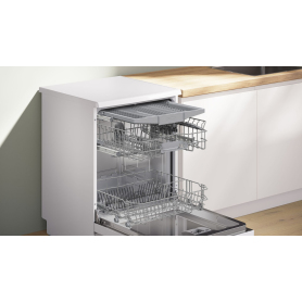 Bosch Series 2, Free-standing dishwasher, 60 cm, White, Vario Drawer