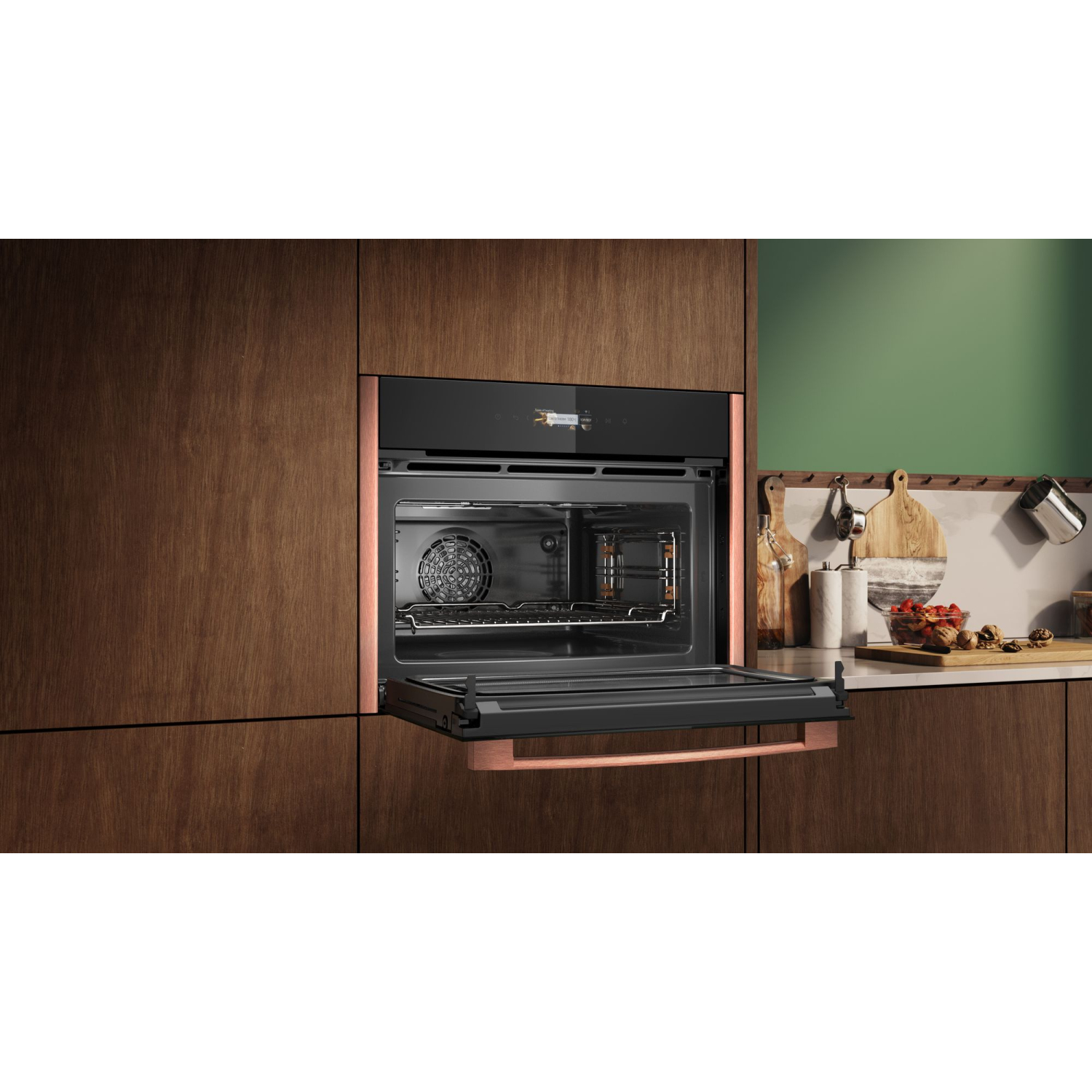 Neff 'Flex Design' N70, Built-in compact oven with microwave function, 60 x 45 cm full image