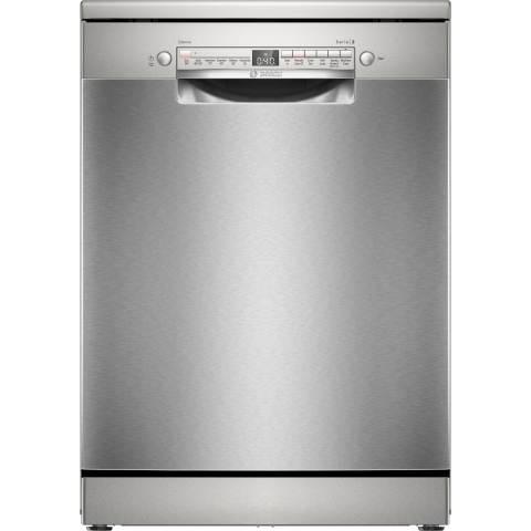 Bosch Series 2, Free-standing dishwasher, 60 cm, Brushed steel anti-fingerprint