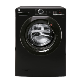 Hoover H-Wash 300, 9kg 1500rpm Washing Machine, Black, Digital Display