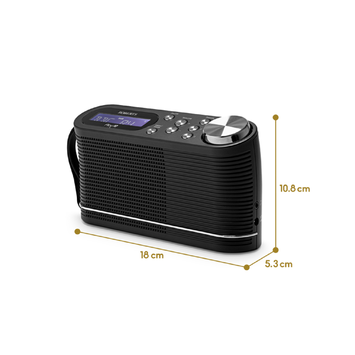 Roberts 'Play 10' DAB / FM Portable Radio  full image