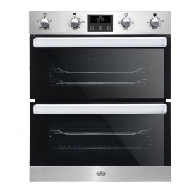 Belling Built Under Double Electric Oven - Stainless Steel