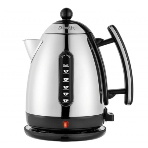 Dualit 1.5L Lite Jug Kettle Stainless Steel / Black