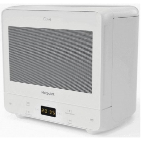 Hotpoint Curve Design Microwave White Touch Control