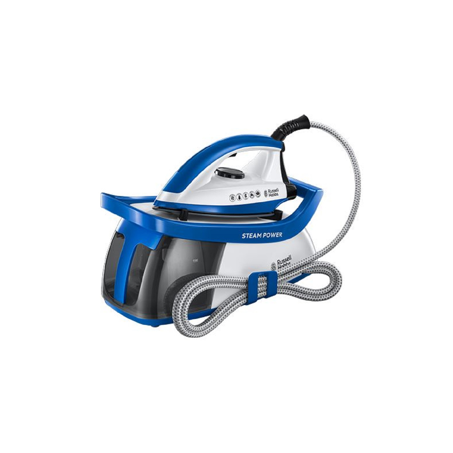 Russell Hobbs Steam Power Blue Steam Generator Iron full image