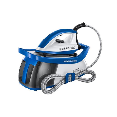 Russell Hobbs Steam Power Blue Steam Generator Iron