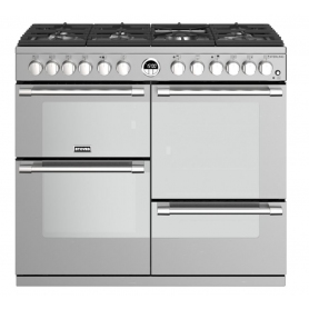 Stoves Sterling S1000DF 1000mm Dual Fuel Range Cooker Stainless Steel