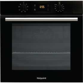 Hotpoint Built In Single Oven Black
