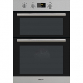 Hotpoint Built In Double Oven Stainless Steel