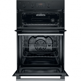 Hotpoint Built In Double Oven Black - 1
