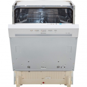 Indesit Semi Integrated Dishwasher with White Control Panel  - 2