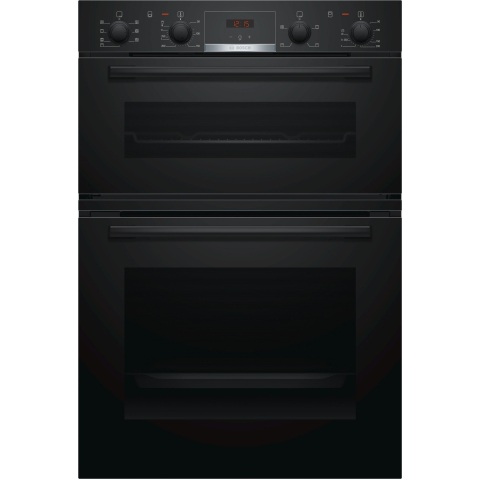 Bosch Series 4, Built-in double oven, Black
