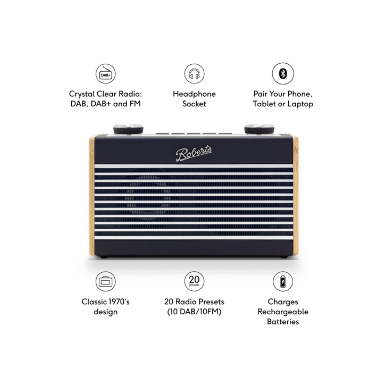 Roberts Rambler Uno DAB+ / FM radio full image