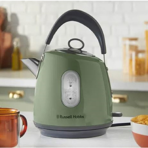 Russell Hobbs Stylevia Kettle Sage Green
