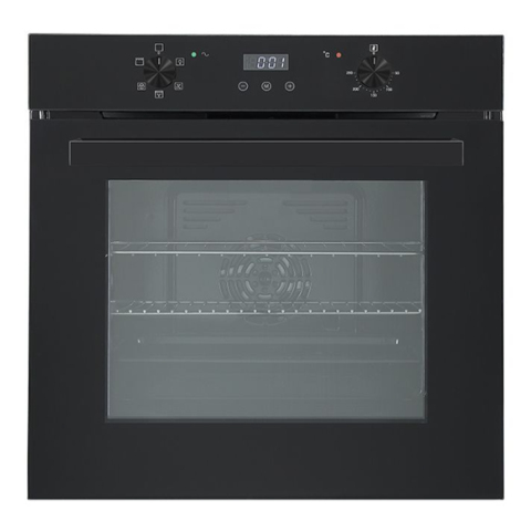 Teknix BITK264ESB Built In Single Oven Black