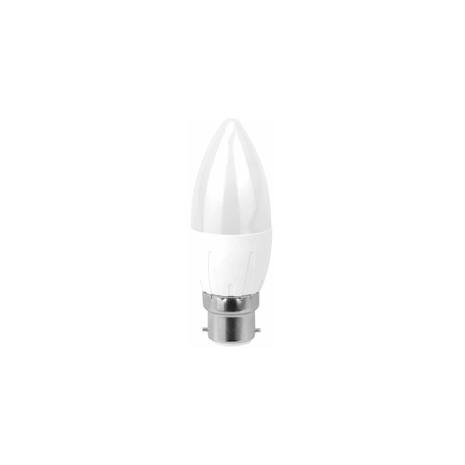 3 PACK x 6W BC Candle LED Bulb Warm White full image