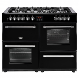 Belling Cookcentre 90g Gas Range Cooker Black David Wood