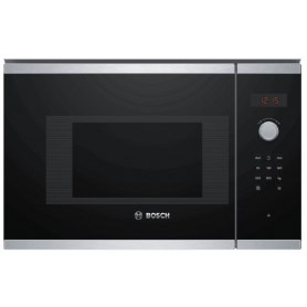 Bosch Serie 4 Built-in microwave, 60 x 38 cm, Stainless Steel, 25L