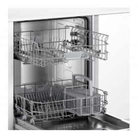 Bosch Series 2, Semi-integrated dishwasher, 60 cm, Stainless steel - 1