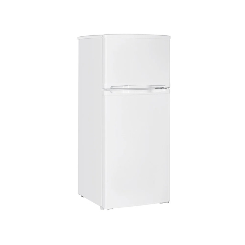 Teknix TMH1148W Top Mount Fridge Freezer, White