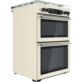 Cannon by Hotpoint CD67G0C2CJ/UK Gas Cooker 60cm Double Oven - Cream (Jasmine) - 2