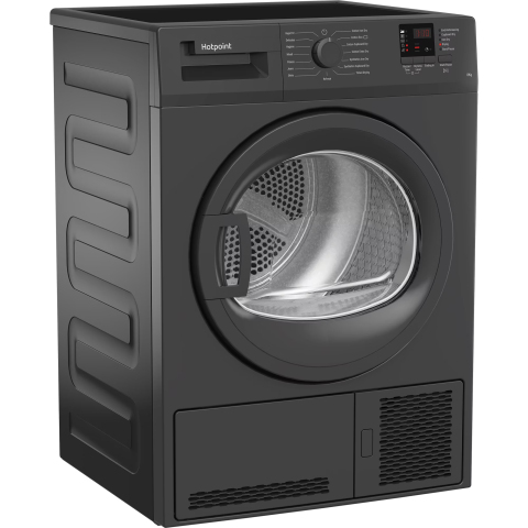 Hotpoint 8kg Condenser Sensor Tumble Dryer - Graphite