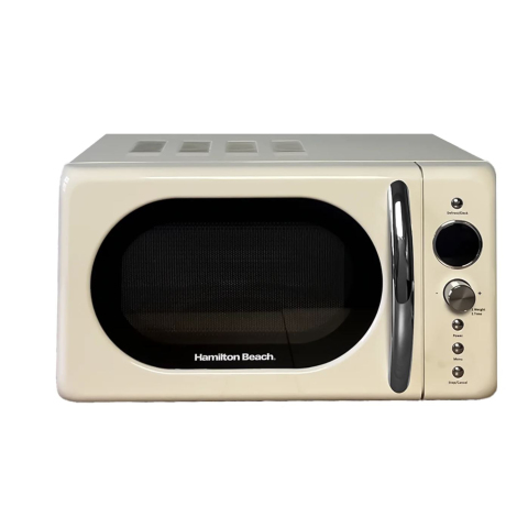 Hamilton Beach 20L Retro Cream Microwave