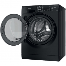 Hotpoint Anti-Stain NDB9635BSUK 9+6KG Washer Dryer with 1400 rpm - Black - 1
