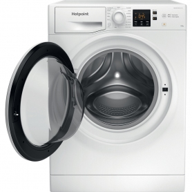 Hotpoint 10kg Load Washing Machine White *Steam Hygiene* - 1