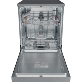 Hotpoint H2FHL626XUK 60cm Freestanding 14 Place Settings Dishwasher Stainless Steel - 2