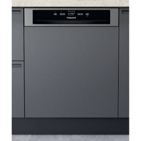 Hotpoint H3BL626XUK Integrated Dishwasher - Inox Stainless Steel