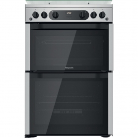 Hotpoint Freestanding Gas Cooker Stainless Steel 60cm