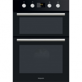 Hotpoint Class 2 Built In 90cm Double Oven - Black
