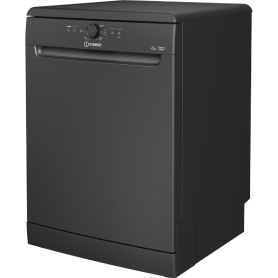 Indesit Dishwasher 60cm full size, Black D2FHK26BUK - 0