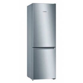 Bosch Serie 2 KGN33NLEAG 60/40 Frost Free Fridge Freezer - Stainless Steel Effect - A++ Rated