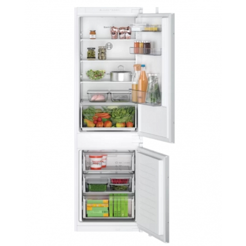 Bosch Serie 2 Frost Free Integrated Fridge Freezer 60/40 Split, Sliding Hinge