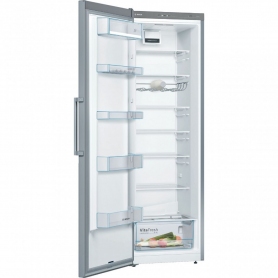 Bosch Serie | 4, Free-standing fridge, 186 x 60 cm, Stainless Steel Inox Look - 1