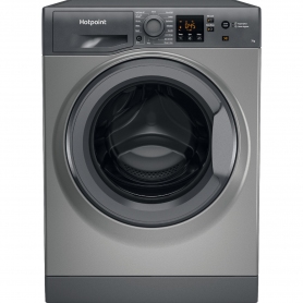 Hotpoint 7kg Washing Machine 1400 Spin Speed Graphite