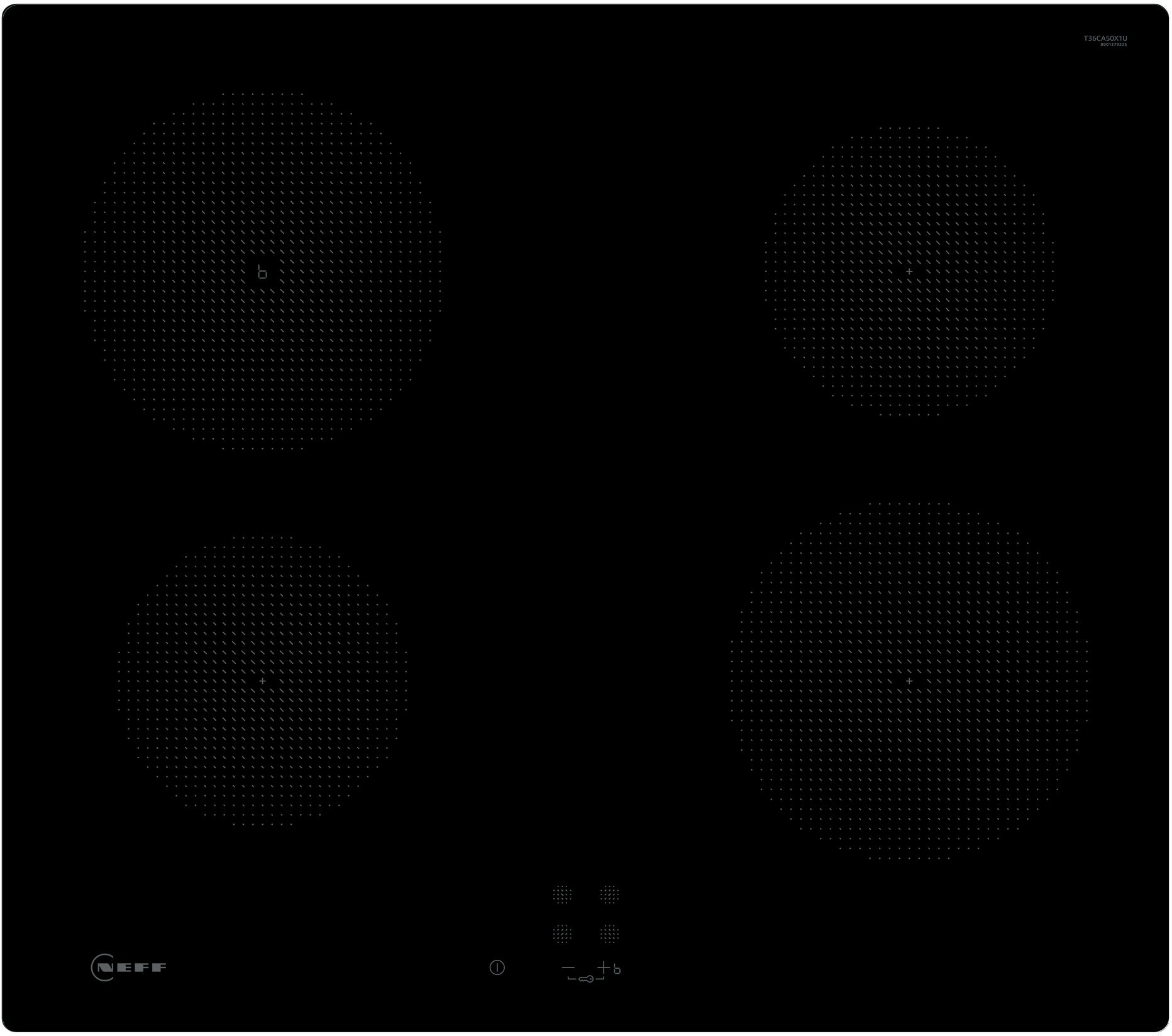 Neff 'N30' Induction hob, 60 cm, Black, 13 Amp Plug In Model thumbnail image